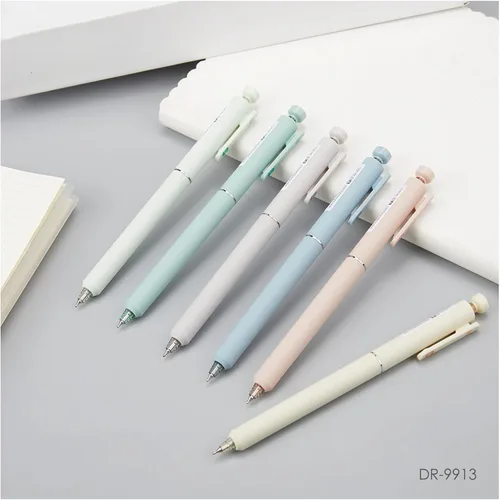 Miniatura 5 de Bolígrafos de gel, 12 bolígrafos retráctiles de punta fina de 0.020 in, de secado rápido, sin manchas, tinta negra, escritura suave prémium