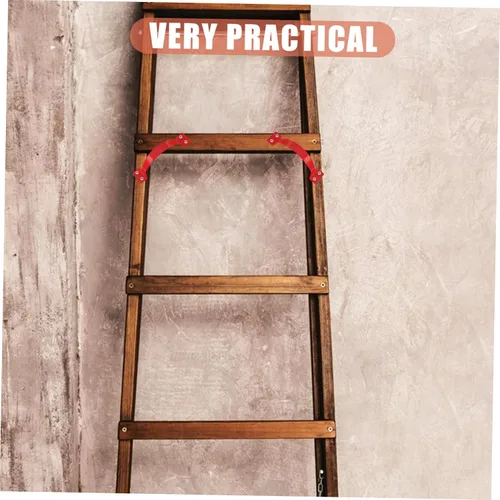 Miniatura 6 de OSALADI Manija de escalera de metal, 2 unidades, asas de seguridad, barras de agarre para niños, accesorios para juegos al aire libre, patio