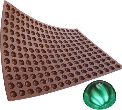 Molde para Gomitas de Caramelo - Media Hoja Marrón