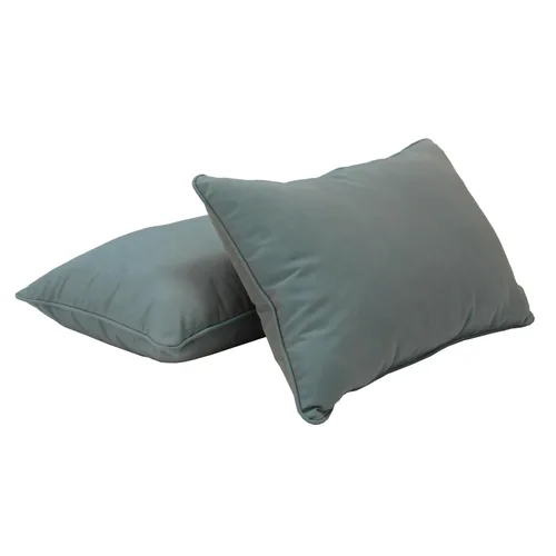 Miniatura 16 de Factory Direct Partners Presidio 13812-122 - Juego de almohadas decorativas lumbares de 12 x 20 pulgadas con ribetes para muebles
