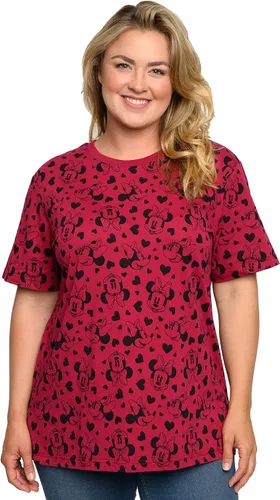 Miniatura 4 de Disney Camiseta de talla grande para mujer con estampado de Minnie Mouse