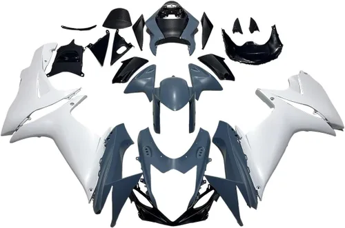 Miniatura 277 de Kit de carenado de inyección azul, negro y blanco para Suzuki GSXR600 GSX750 2006 2007 GSXR 600 GSX-R750 06 07 ABS Carenado de plástico completo