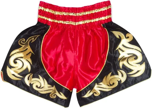 Miniatura 2 de Pantalones cortos clásicos de Muay Thai para hombres y mujeres, boxeo, kickboxing, alto grado, artes marciales mixtas, ropa de entrenamiento
