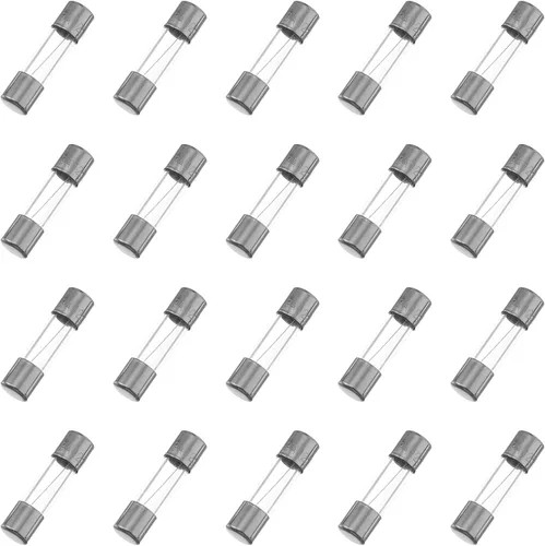 20 fusibles de luz de Navidad F5AL 3A 125V/3Amp 125Volt 5X 0.787 in/0.19 x 0.78 pulgadas Fusibles de vidrio de repuesto para exteriores C9 luces de