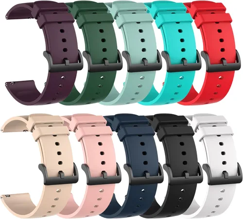 FitTurn Paquete de 10 correas compatibles con Cubitt Teens/Jr/para Xplora X6 Play/Donerton P22 P32 P36 P40/para KALINCO P22 Smart Watch Fitness