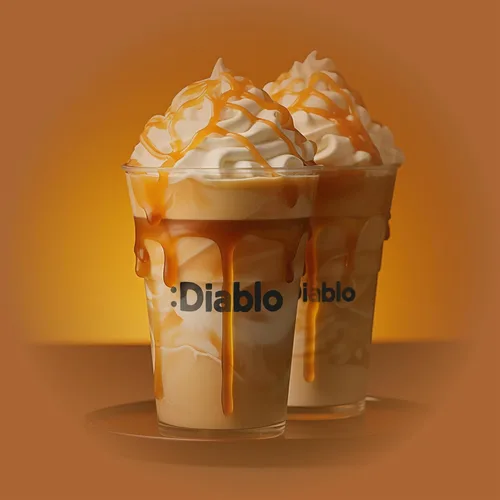 Miniatura 8 de Diablo Salsa de postre de caramelo salado sin azúcar, edulcorante líquido sin gluten, cobertura para brownies, panqueques, gofres, helados, batidos