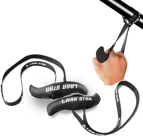 Lara Star Agarres para dominar, correa de fitness, asas de cable resistente, agarre de entrenamiento, entrenamiento de fuerza, entrenamiento para 1