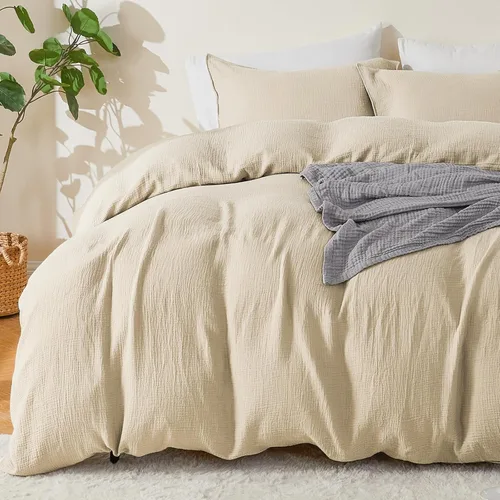 Miniatura 20 de EMME Muslin Cotton Duvet Cover Set
