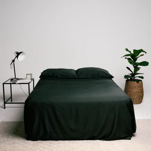 Miniatura 20 de THE LAD COLLECTIVE Juego de ropa de cama 2.0 – Juego de sábanas y fundas de almohada de 4 piezas, mezcla de algodón personalizada, suave, cómodo