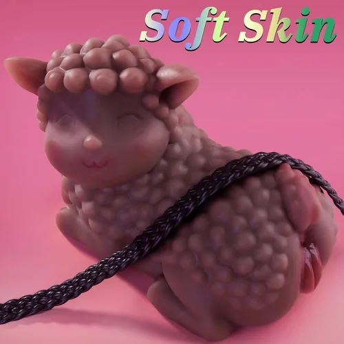 Miniatura 3 de Muñeca sexual realista Torso para hombres, masturbador masculino de oveja con vaginal apretado, anal profundo, tamaño completo, lindo juguete sexual
