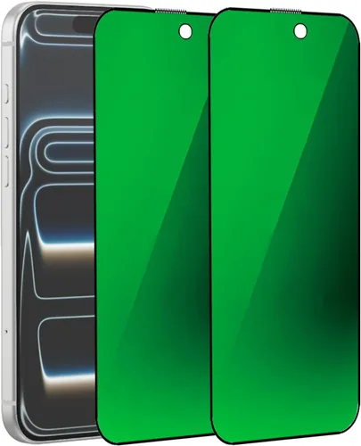 Miniatura 12 de Espejo de vidrio templado antiazul, protector de pantalla anti-espía, película antiespía para iPhone 11 Pro Max/iPhone XS Max, 6.5 pulgadas