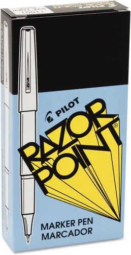 Miniatura 2 de Bolígrafos Pilot, de la gama Razor Point y de punta extrafina, Negro