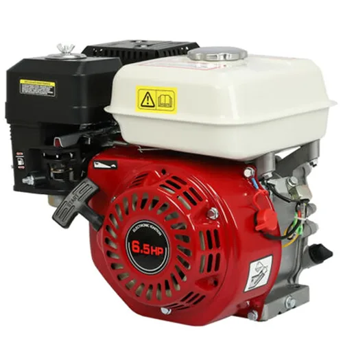 Motor de gasolina refrigerado por aire de 4 tiempos de 6.5HP, motor de gasolina de eje horizontal de 200cc con arranque manual, motor de gasolina