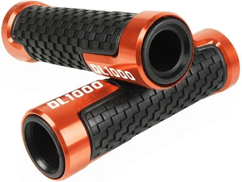 Miniatura 23 de Empuñaduras de manillar de motocicleta de 7/8 pulgadas 0.866 in para manillar de motocicleta, tapones de extremo para Suzuki DL1000 DL 1000 V-Strom