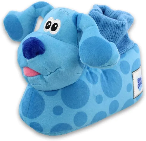 Miniatura 5 de Nickelodeon Blue's Clues & You - Pantuflas de felpa 3D para niños pequeños