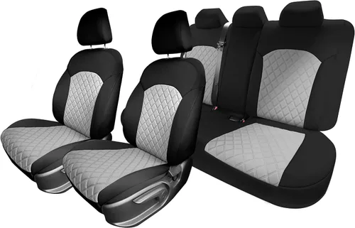Miniatura 15 de FH Group Fundas de asiento de automóvil de ajuste personalizado específicamente hechas para Kia Forte 2019-2022, fundas de asiento de automóvil