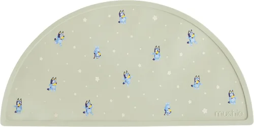 Miniatura 38 de Mushie Mantel Individual de Silicona para Niños Diseño Antideslizante Libre de BPA (Arcoíris)