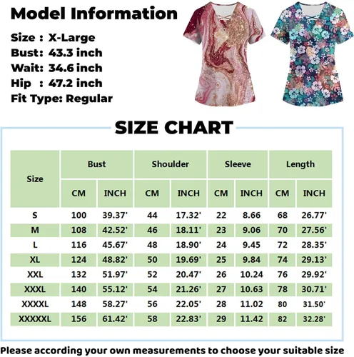 Miniatura 3 de Camisetas de Navidad para mujer, divertidos elementos navideños impresos, camisetas de otoño con cuello en V y bolsillos