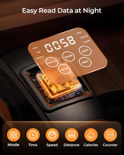 Miniatura 7 de YOSUDA Máquina elíptica eléctrica para debajo del escritorio, máquina elíptica para personas mayores, ejercitador de pedal sentado totalmente