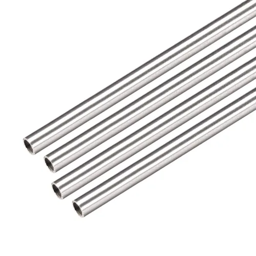 Miniatura 21 de uxcell 4 tubos de tubo capilar de acero inoxidable 304 de 0.114 in de identificación de 0.193 in de diámetro exterior de 11.811 in de longitud