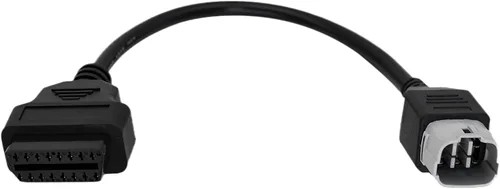 Miniatura 7 de Adaptador OBD2 apto para Suzuki 6 pines a 16 pines cable de diagnóstico de motocicleta, para GSX-R125/1000R, para GSX-S1000F, para GSX-S 125/750