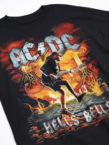 Miniatura 2 de Liquid Blue Camiseta de manga corta AcDC Rock Eruption Azul Patchwork