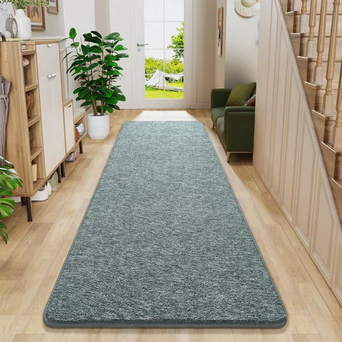 Miniatura 36 de Chicrug Alfombras Modernas de 2x8 Pies para Dormitorio y Sala de Estar, Alfombra de Pasillo de Espuma Viscoelástica de Pelo Bajo para Entrada