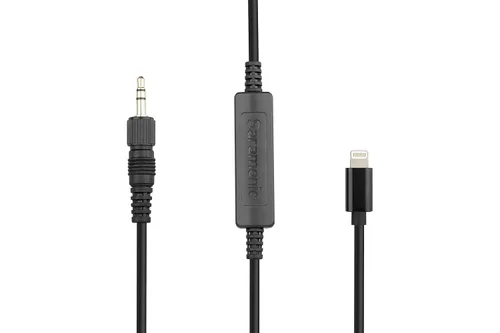 Miniatura 2 de Saramonic LC-C35 Cable de salida Lightning TRS macho de 1/8 pulgadas a Apple para iPhone y iPad - Estéreo y mono para receptores de micrófono