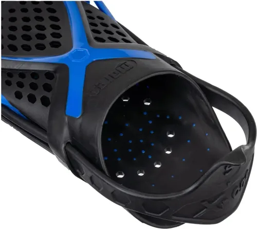 Miniatura 3 de MARES X-One Junior 410345 - Aletas de natación ajustables para zapatos para esnórquel, buceo, tacón abierto perforado, diseño de correa sin hebilla