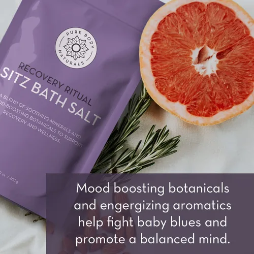 Miniatura 3 de Pure Body Naturals Sitz - Sal de baño - Cuidado posparto y tratamiento de hemorroides - Remojo natural para cuidado personal y tratamiento