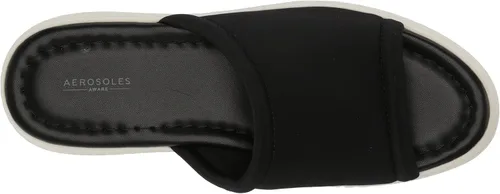 Miniatura 5 de Aerosoles Sandalia Evon Slide para mujer, Tela negra