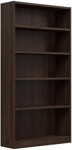 Miniatura 18 de Pemberly Row Librería pequeña de 2 estantes en olmo natural, madera de ingeniería Blanco puro
