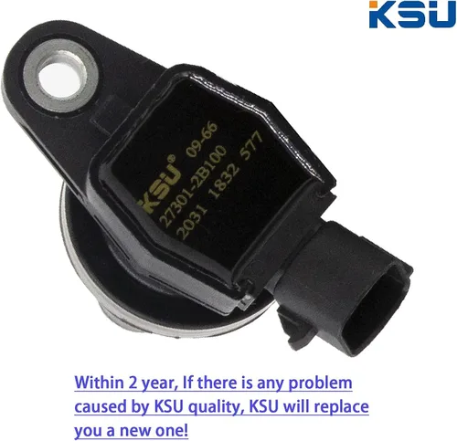 Miniatura 5 de Paquete de bobina KSU compatible con Hyundai Kia Rio Soul Accent Veloster Attitude 1.6L l4 solamente (no es compatible con turbo) 273012B100 UF652