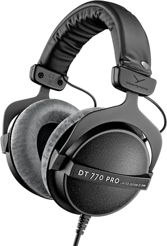 Miniatura 11 de DT-770-PRO-80 cerrado dinámico para aplicaciones de control y monitoreo de auricular Beyerdynamic, 80 Ohmios, Gris Negro con gris