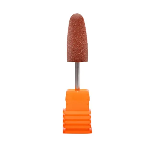 Miniatura 10 de POPETPOP 2 unids Bits Nail Grinding Head Silicon Bit para Nail Drill Manicura Set para máquina de manicura eléctrica