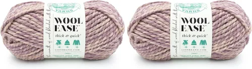 Miniatura 42 de Lion Brand Yarn - Ovillo de lana Wool-Ease Thick & Quick color fuerza aérea