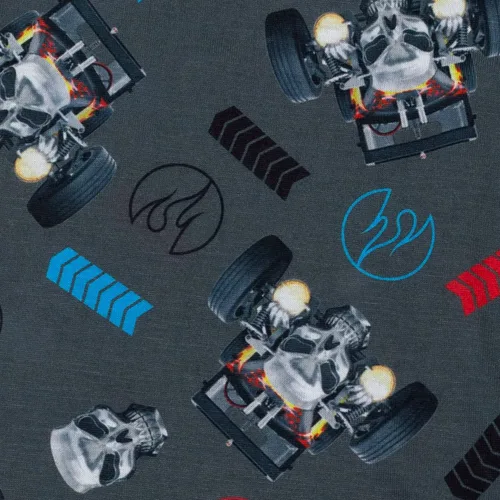 Miniatura 8 de Hot Wheels Camisa y pantalones de pijama, Plateado