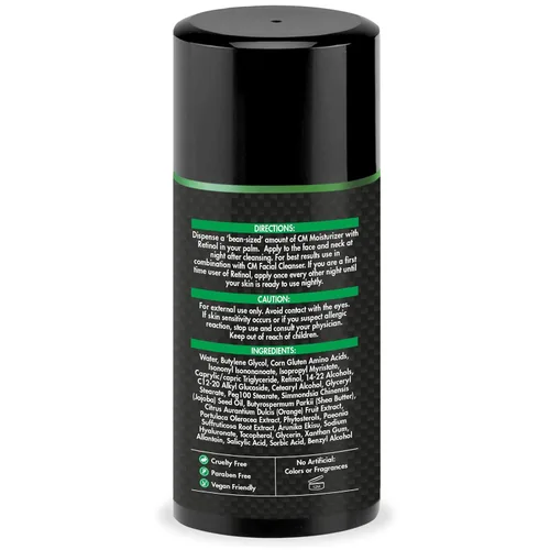 Miniatura 4 de CHAMUEL MEN Crema facial diaria para hombres con 2.5% de retinol hidratante antienvejecimiento para líneas finas, manchas oscuras y arrugas, loción