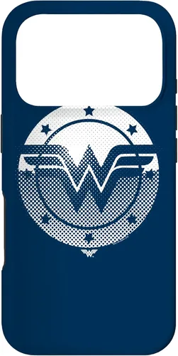 Miniatura 30 de Wonder Woman Funda con logotipo de escudo de medio tono para iPhone 17
