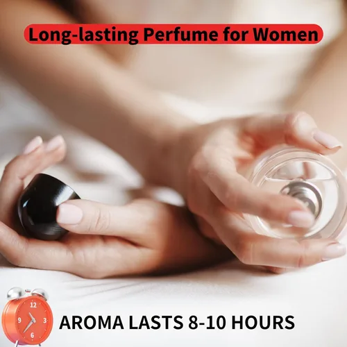 Miniatura 3 de Silent Area - Perfumes de rosas para mujer, 1.7 onzas, Eau de Parfum con aromas de madera y rosa, perfume de larga duración para mujer, adecuado