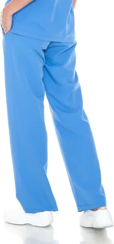 Miniatura 3 de HUMBLE Scrubs Pantalón Cordón Mujeres Pierna Recta Uniforme Médico
