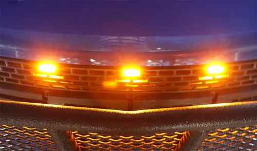Miniatura 3 de iJDMTOY 3 luces LED ámbar de lente transparente compatibles con Ford Raptor 2010-14 y 17-20 (alimentado por 36 piezas de luces LED SMD)