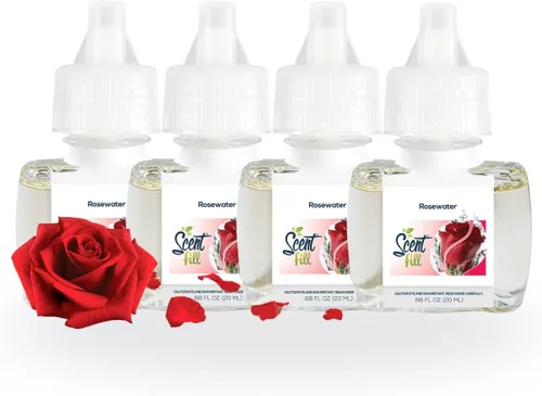 Miniatura 14 de Scent Fill Ambientador enchufable de sidra de manzana, 4 recambios de aceite perfumado