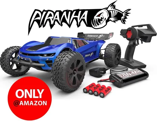 Miniatura 9 de Redcat Racing Piranha-TR-10 Piranha Tr10 Truggy, Azul