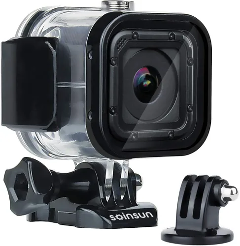 Miniatura 9 de Carcasa de buceo impermeable con accesorios de soporte para cámaras GoPro Hero 5/4/Session