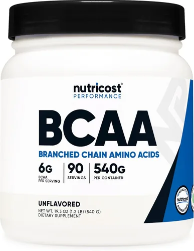 Miniatura 11 de Nutricost BCAA en polvo (sandía, 30 porciones) - Proporción óptima 2:1:1