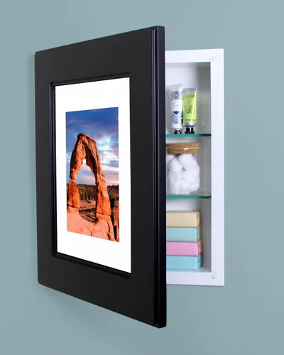 Miniatura 15 de Armario escondido de 13x16, regular, negro, 103BL2-AW