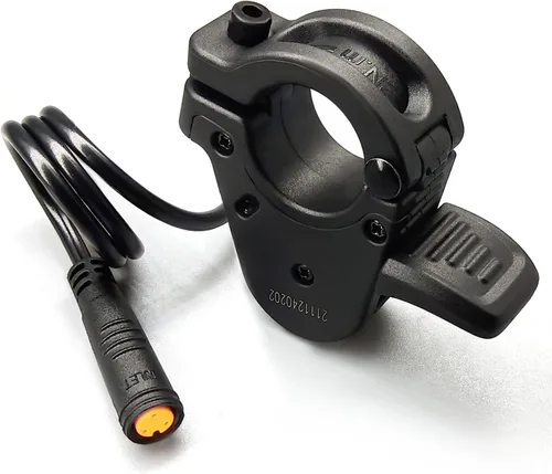 Miniatura 9 de Bicicleta eléctrica 3pin hembra pulgar acelerador amarillo impermeable enchufe acelerador para BBS01 BBS02 BBSHD motor medio Accesorios de bicicleta