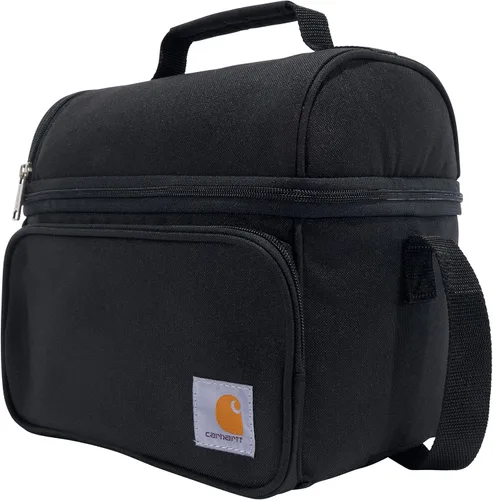 Miniatura 2 de Carhartt - Enfriador de camping, lonchera para sitio de trabajo, bolsa de almuerzo de carcasa blanda para sitios de construcción, trabajo y uso Negro