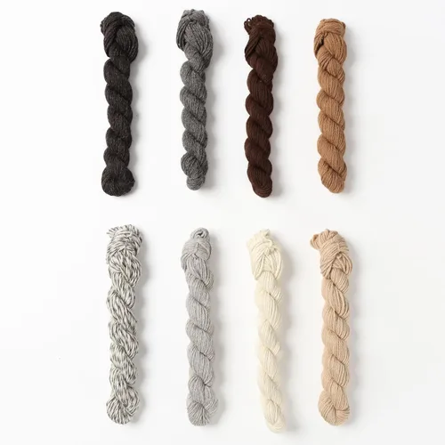 Miniatura 22 de 100% Hilo de Lana de Alpaca Bebé (Juego de 3 Madejas, 150 Gramos) Peso DK - Hecho en Perú - Celestialmente Suave y Perfecto para Tejer y Ganchillo